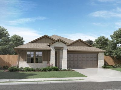 New construction Single-Family house 927 Black Horse Way, San Antonio, TX 78260 The Oleander (C401)- photo 0