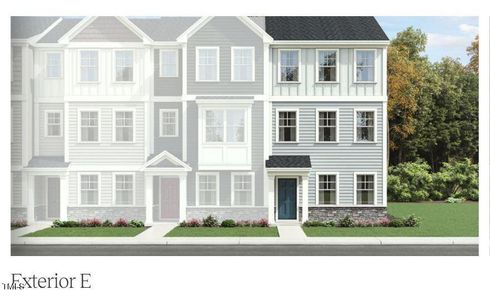 New construction Townhouse house 156 Aster Bloom Lane, Unit 491, Raleigh, NC 27610 - photo 0
