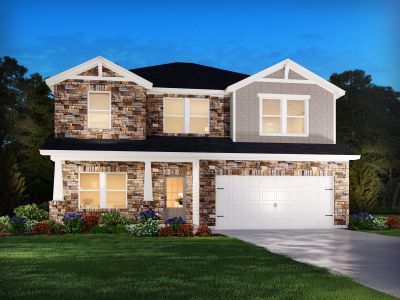 New construction Single-Family house Brentwood Basement, 607 Runnel Drive, Woodstock, GA 30188 - photo