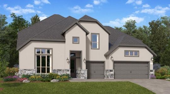 New construction Single-Family house 22002 Bottom Canyon Lane, Cypress, TX 77433 Chatham- photo 0 0