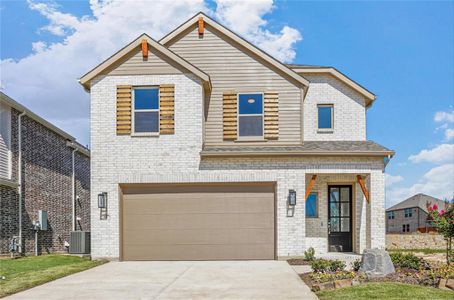 New construction Single-Family house 607 Sagebrush Trail, Sherman, TX 75092 Angelico Plan- photo 0