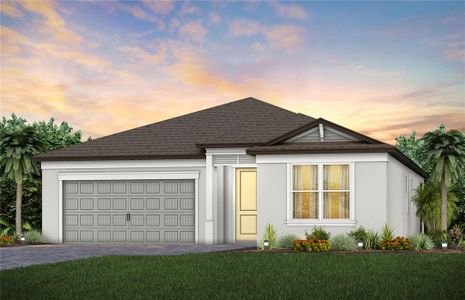 New construction Single-Family house 13715 Brookside Haven Street, Riverview, FL 33578 Coral- photo 0