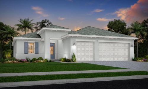 New construction Single-Family house 1376 Se Crosswood Way, Port Saint Lucie, FL 34984 Paris- photo 0