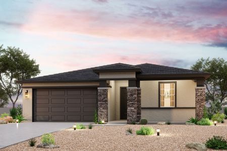 The Residence 7 Elevation C at Village at Sundance - The Vistas Collection