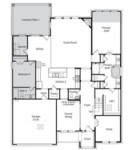 New construction Single-Family house 5012 Olimpico Way, Leander, TX 78641 Sapphire- photo 4 4