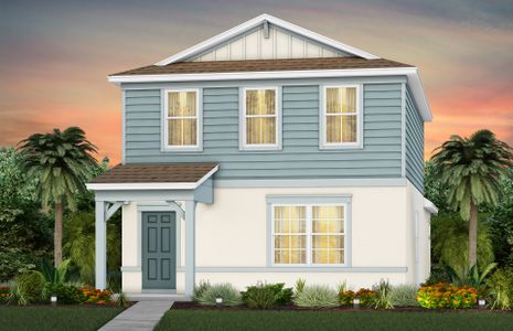 New construction Single-Family house 10959 Vesper Aly, Orlando, FL 32829 Benton- photo 1 1