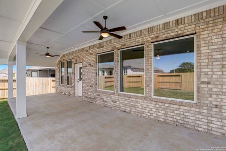 New construction Single-Family house 649 Borchers Blvd, New Braunfels, TX 78132 The Rymer- photo 36 36