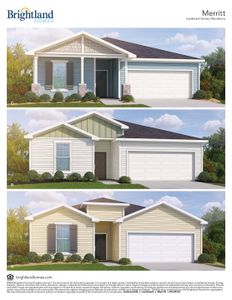 New construction Single-Family house 186 Pritchard Drive, Palm Coast, FL 32137 Landmark Series - Merritt- photo 1 1