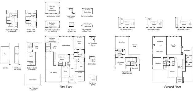 New construction Single-Family house 2261 Dappled Bluff Drive, Friendswood, TX 77546 Sapphire- photo 1 1