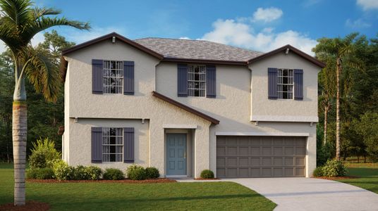 New construction Single-Family house Raleigh, 2230 Old Mining Road, Lakeland, FL 33801 - photo