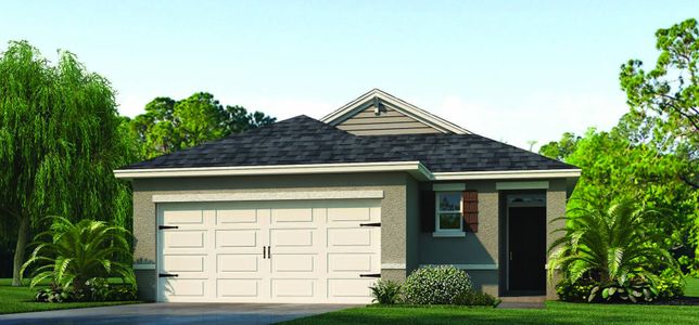 New construction Single-Family house Glenwood, 110 Tiny Flower Road, Davenport, FL 33837 - photo