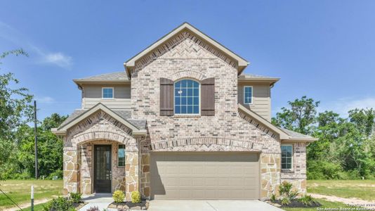 New construction Single-Family house 14316 Iron Knight, San Antonio, TX 78253 Holbrook G- photo