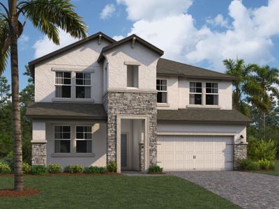 New construction Single-Family house 10658 New Morning Drive, Tampa, FL 33647 Santa Monica- photo 0 0