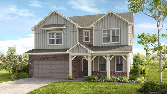 New construction Single-Family house Kirkwood, 8525 Stratford Oaks Avenue, Ball Ground, GA 30107 - photo
