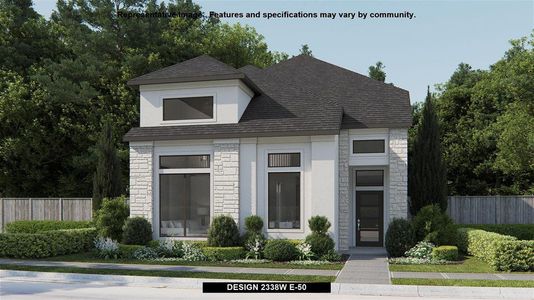 New construction Single-Family house Design 2338W, 3112 Elmwood Street, Rockwall, TX 75087 - photo