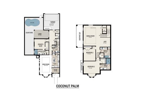 New construction Townhouse house Coconut Palm, 6416 Sea Lavender Drive, Bradenton, FL 34210 - photo