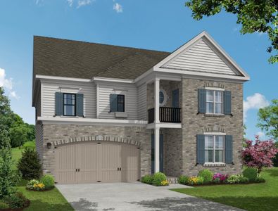 New construction Single-Family house The Mansfield, 10880 Bell Road, Duluth, GA 30097 - photo