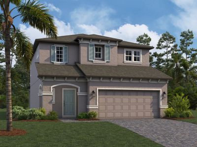 New construction Single-Family house 2802 Misty Marble Drive, Zephyrhills, FL 33540 Marina- photo 3 3