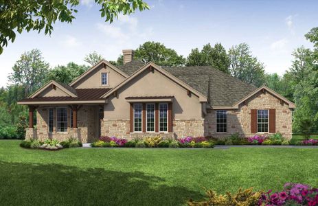New construction Single-Family house McAllister, 118 Double Eagle Ranch Drive, Cedar Creek, TX 78612 - photo