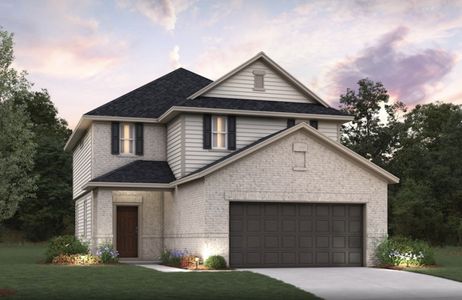 New construction Single-Family house 19552 Stripe Hill Bend, Montgomery, TX 77356 Walker- photo 0