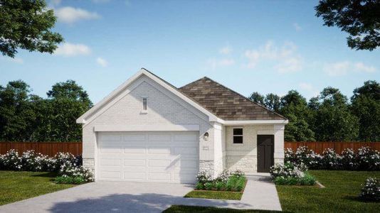 New construction Single-Family house 400 Bauer Loop, Liberty Hill, TX 78642 Rebecca Plan- photo 0
