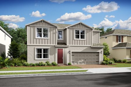 New construction Single-Family house 875 Green English Street, Apopka, FL 32703 Santa Fe- photo 0