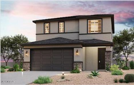 New construction Single-Family house 2622 E Monument Canyon Avenue, Apache Junction, AZ 85119 Plan 23- photo 0