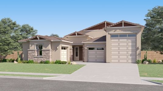 New construction Single-Family house 3004 E Stargazer Dr, San Tan Valley, AZ 85140 Explorer- photo 0