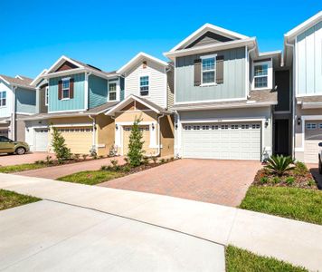 New construction Townhouse house 5756 Spotted Harrier Way, Lithia, FL 33547 - photo 0 0