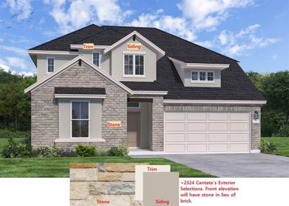 New construction Single-Family house 2324 Cantata Cv, Round Rock, TX 78681 Gallatin (2731-CM-40)- photo 0 0