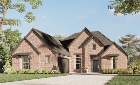 Elevation C | Concept 2370 at Villages of Walnut Grove in Midlothian, TX by Landsea Homes