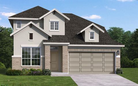 New construction Single-Family house 500 Echo Pass Ln, Liberty Hill, TX 78642 Devers (2787-CV-35)- photo 0 0