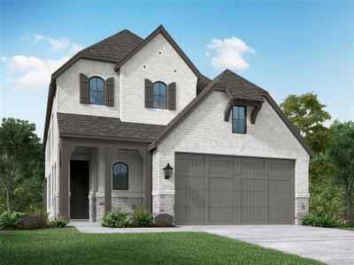 New construction Single-Family house 1112 Addison Ln, Georgetown, TX 78628 Everleigh Plan- photo 0