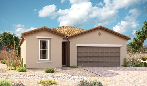 New construction Single-Family house 17650 W Bajada Road, Surprise, AZ 85387 Sunstone- photo 0