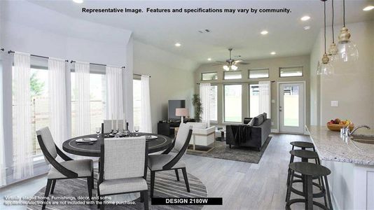 New construction Single-Family house 24818 Yellow Spruce Circle, Katy, TX 77493 Design 2180W- photo 3 3