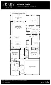 New construction Single-Family house 1122 Barnmeadow Lane, Forney, TX 75126 Design 2504W- photo 1 1