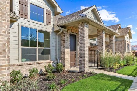 New construction Townhouse house 2615 St. Helena Lane, Grand Prairie, TX 75054 Santorini- photo 0