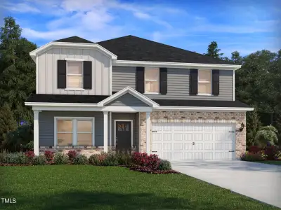 New construction Single-Family house 174 White Birch Lane, Angier, NC 27501 - photo 0