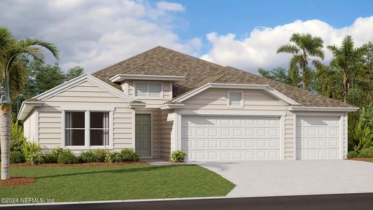 New construction Single-Family house 134 Hulett Woods Road, Palm Coast, FL 32137 - photo 0 0