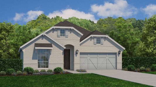 Plan 1522 Elevation C by American Legend Homes