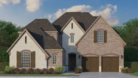 New construction Single-Family house Plan 609, 910 Shooting Star Drive, Prosper, TX 75078 - photo