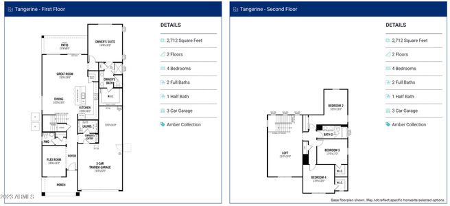 Tangerine Floorplan