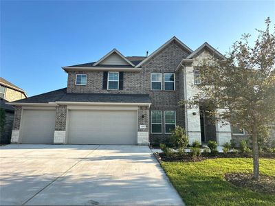 New construction Single-Family house 4037 Honeysuckle Hills Road, League City, TX 77573 Malmo- photo 0