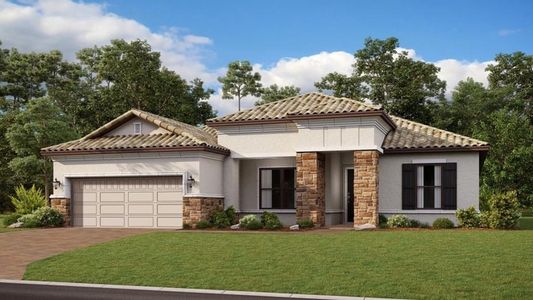 New construction Single-Family house Ambra, 4268 Rosatti Road, Wesley Chapel, FL 33545 - photo