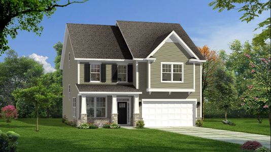New construction Single-Family house Devon, 20 Hickory Run Lane, Youngsville, NC 27596 - photo