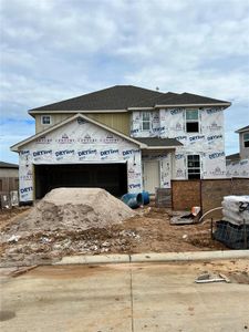 New construction Single-Family house 5814 Transformation Trail, Katy, TX 77493 SHELDON- photo 0