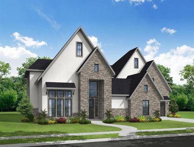 New construction Single-Family house 18414 Symons Branch Court, Cypress, TX 77433 Florentino- photo 0 0