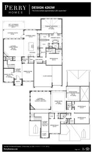 New construction Single-Family house Design 4263W, 5318 Lakeview Bend, Fulshear, TX 77441 - photo