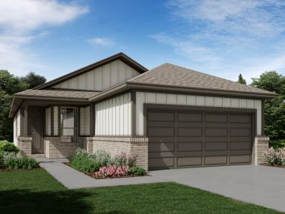 New construction Single-Family house The Glacier (N304), 2622 Cassidy Grove Court, Crosby, TX 77532 - photo