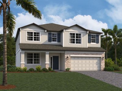 New construction Single-Family house 7244 Notched Pine Bend, Wesley Chapel, FL 33545 - photo 9 9